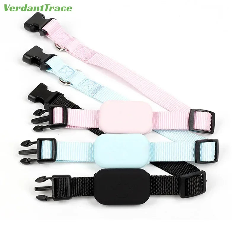 Waterproof Mini Dog Gps Animal Tracking Movement Alert Collars anti Lost Tracker Cats Puppies Remote Global Locator