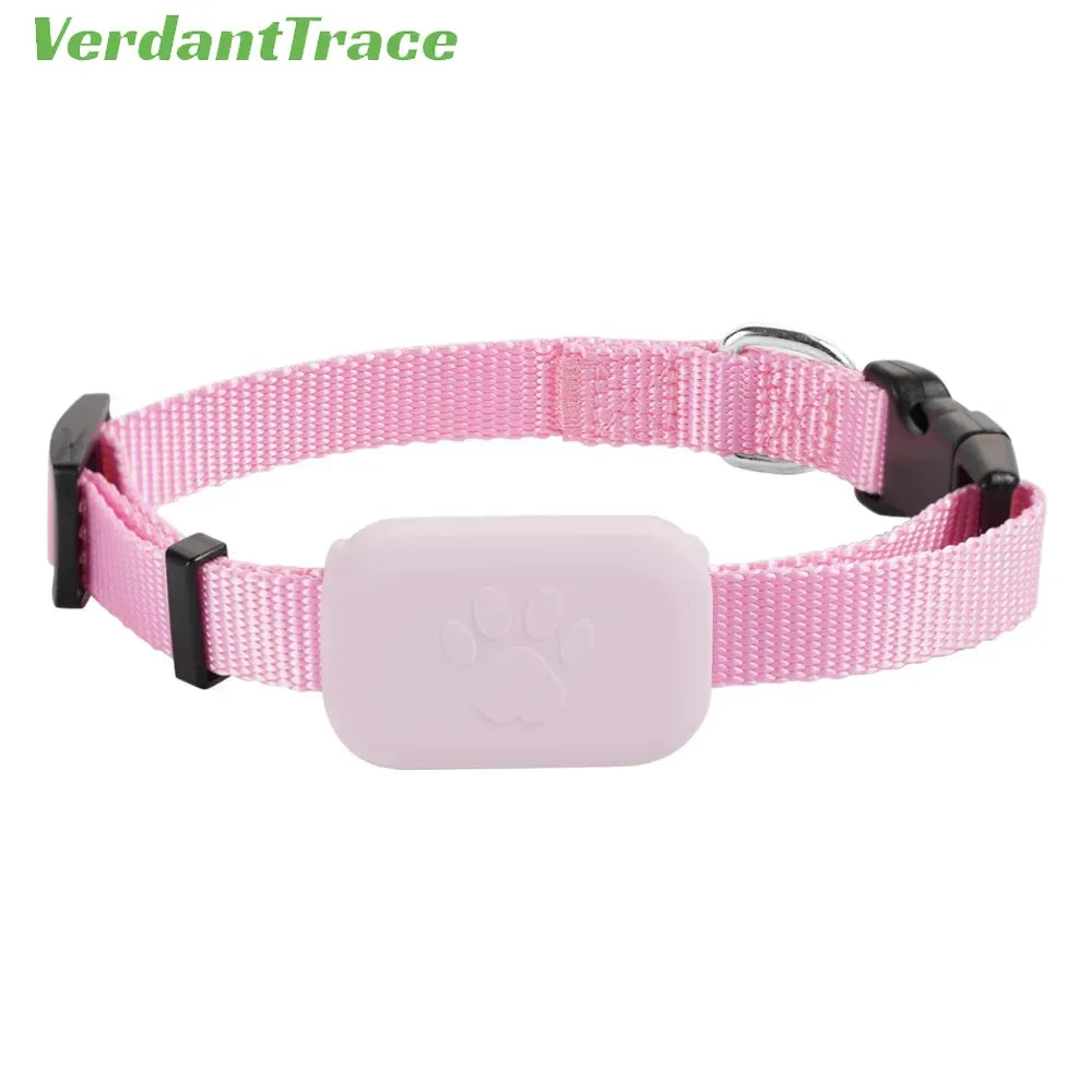 Waterproof Mini Dog Gps Animal Tracking Movement Alert Collars anti Lost Tracker Cats Puppies Remote Global Locator