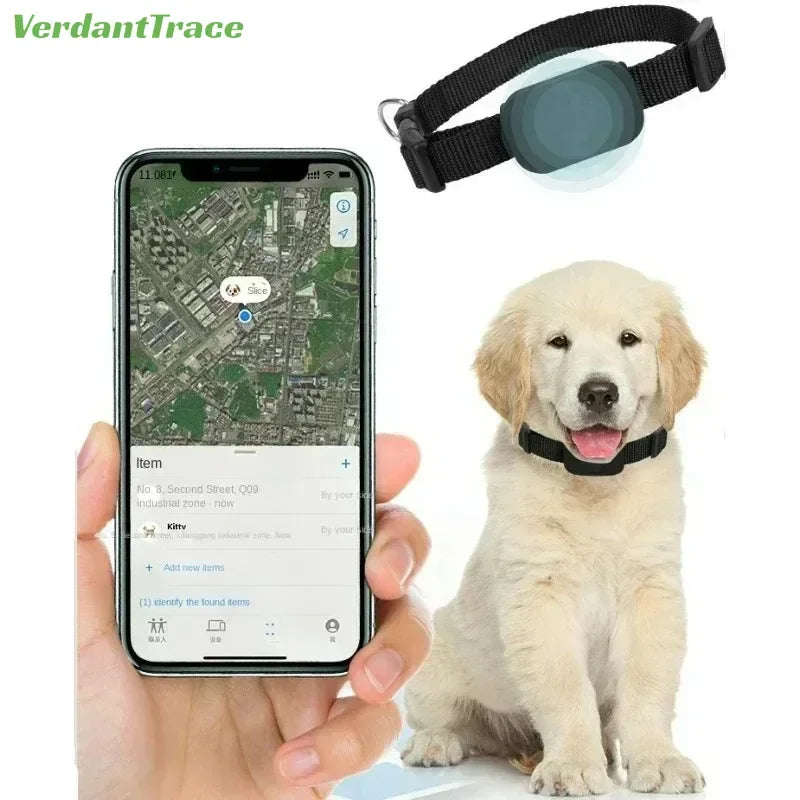 Waterproof Mini Dog Gps Animal Tracking Movement Alert Collars anti Lost Tracker Cats Puppies Remote Global Locator